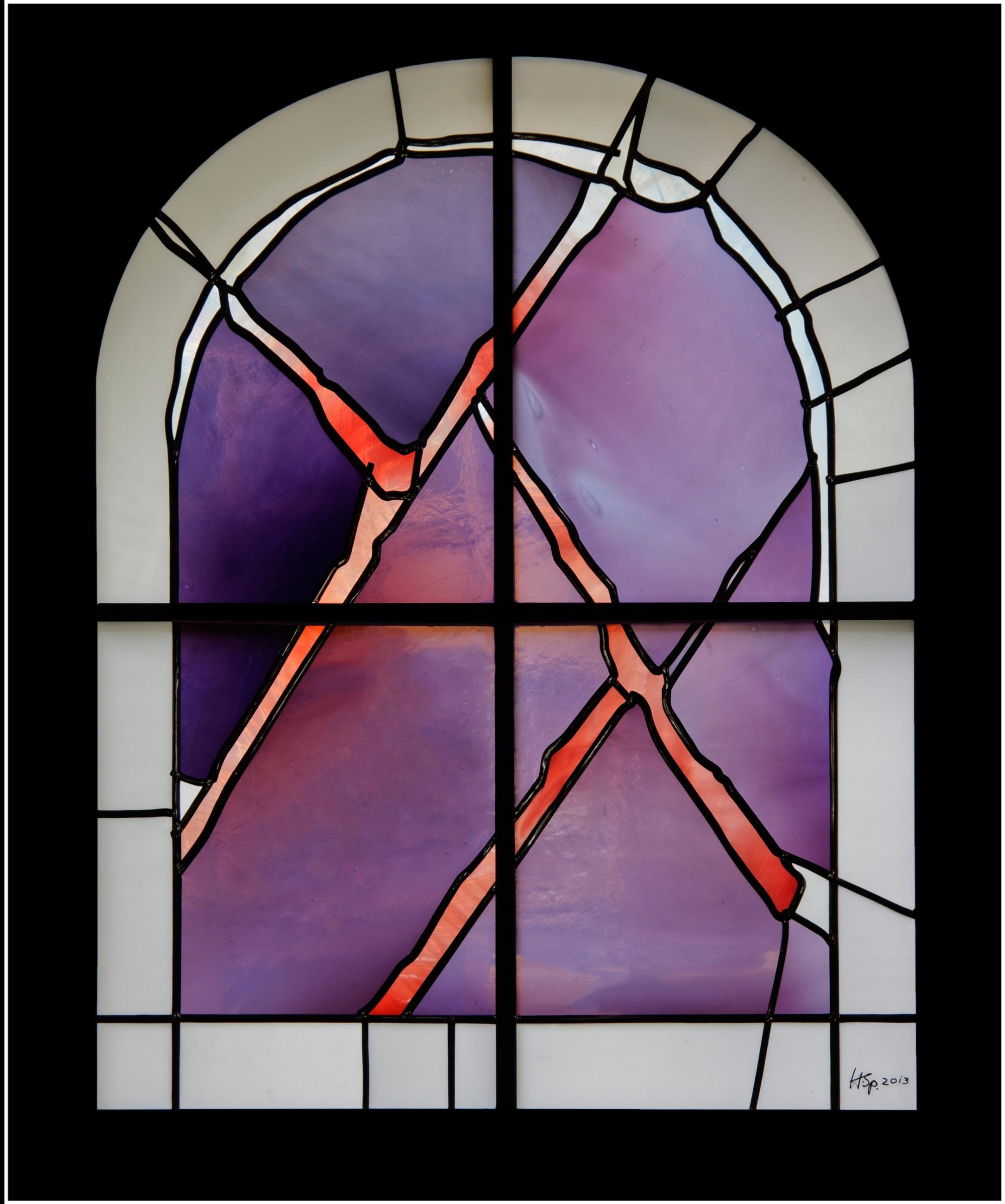 Konventskirche, Passionsfenster